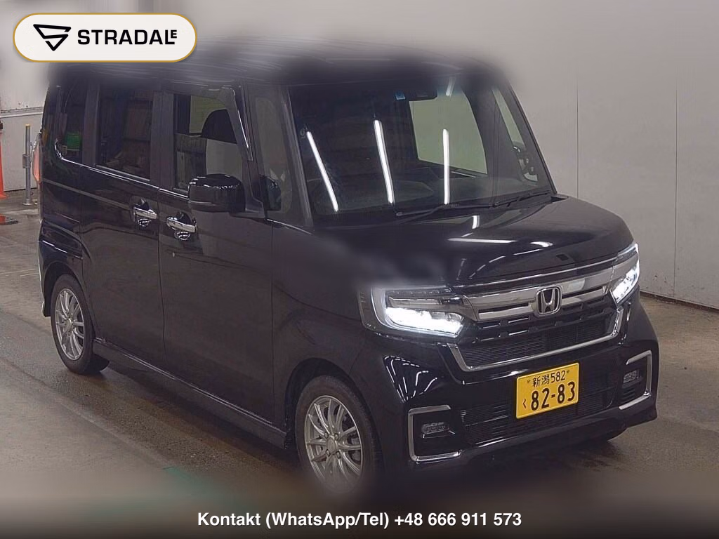 HONDA N-BOX CUSTOM 4WD L・TURBO 2022, aukcja z Japonii, zdjęcie 1