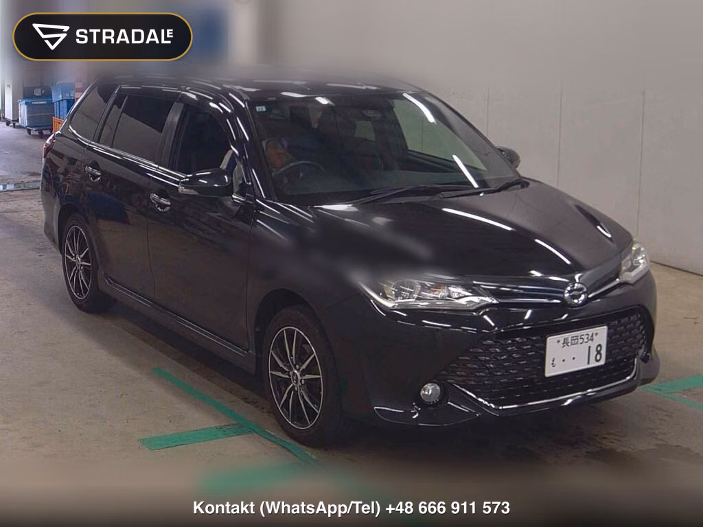 TOYOTA COROLLA FIELDER 4WD 1.5G W×B 2017, aukcja z Japonii, zdjęcie 1