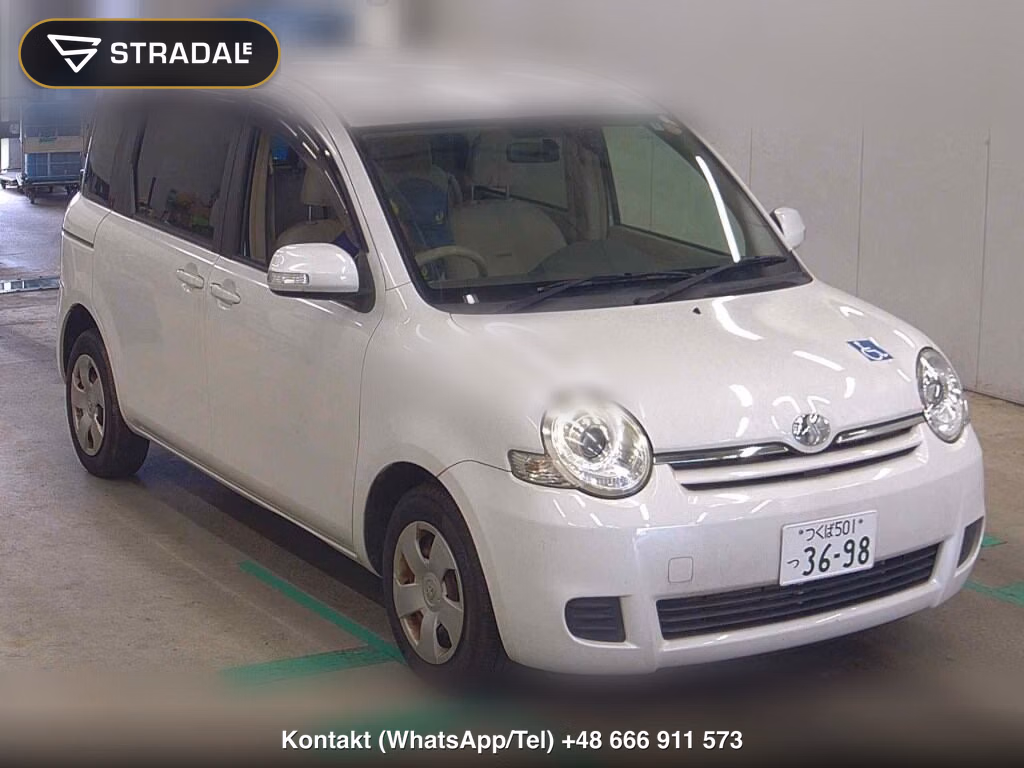 TOYOTA SIENTA 2014, aukcja z Japonii, zdjęcie 1