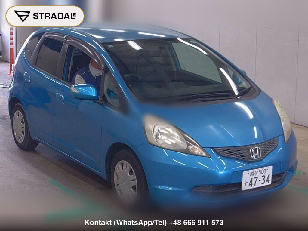 HONDA FIT G F PACKAGE 2009, aukcja z Japonii, zdjęcie 1