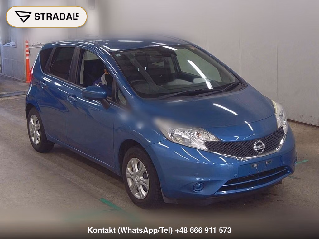 NISSAN NOTE X DIG-S 2016, aukcja z Japonii, zdjęcie 1