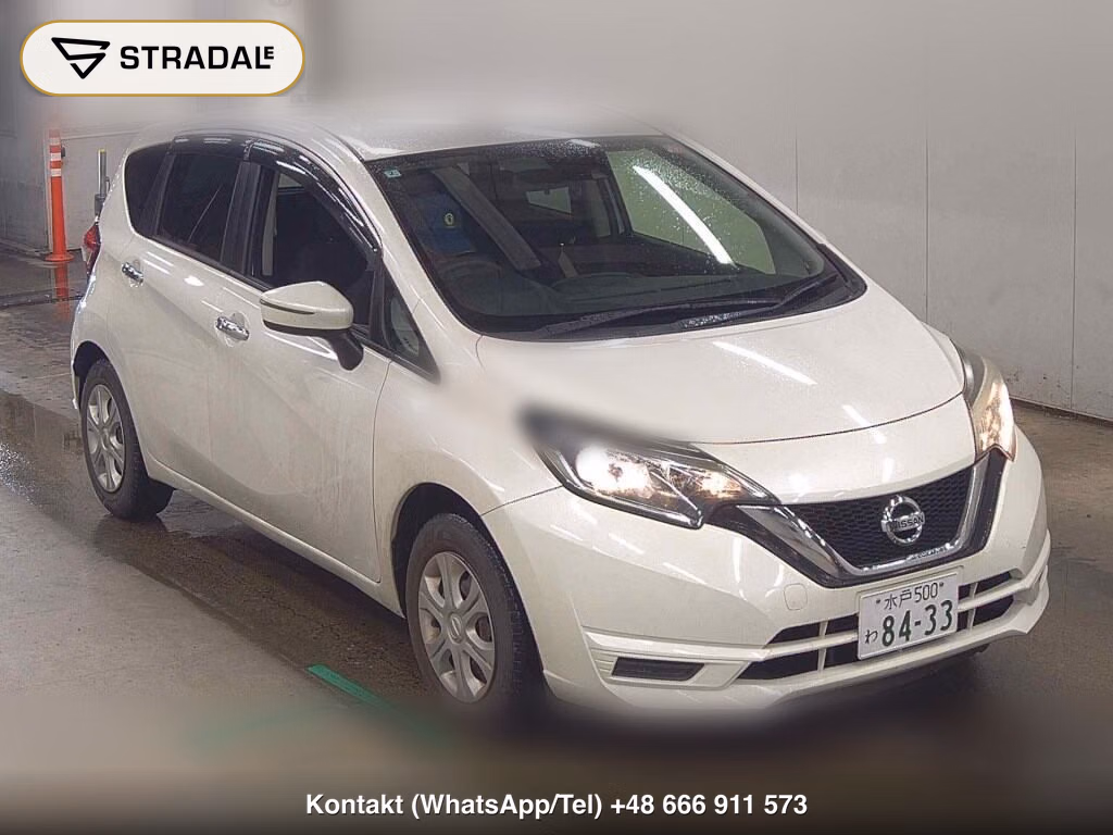 NISSAN NOTE X 2017, aukcja z Japonii, zdjęcie 1