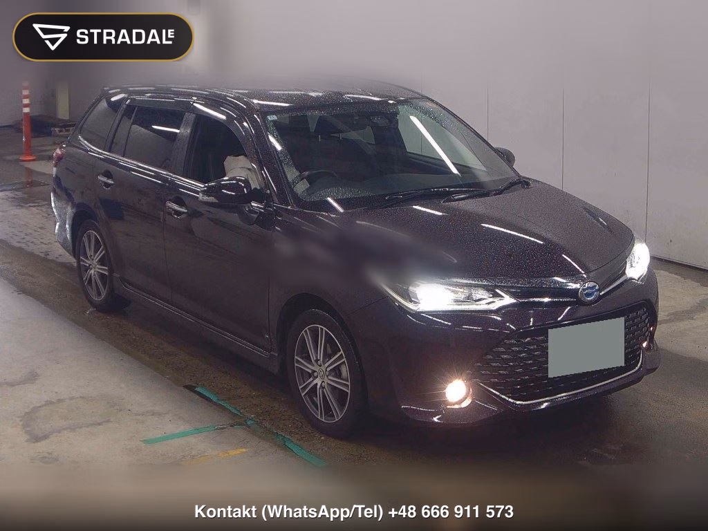 TOYOTA COROLLA FIELDER HYBRID G W×B 2015, aukcja z Japonii, zdjęcie 1