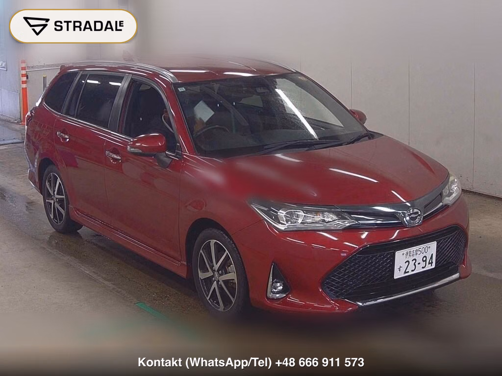 TOYOTA COROLLA FIELDER 1.5G W×B 2019, aukcja z Japonii, zdjęcie 1