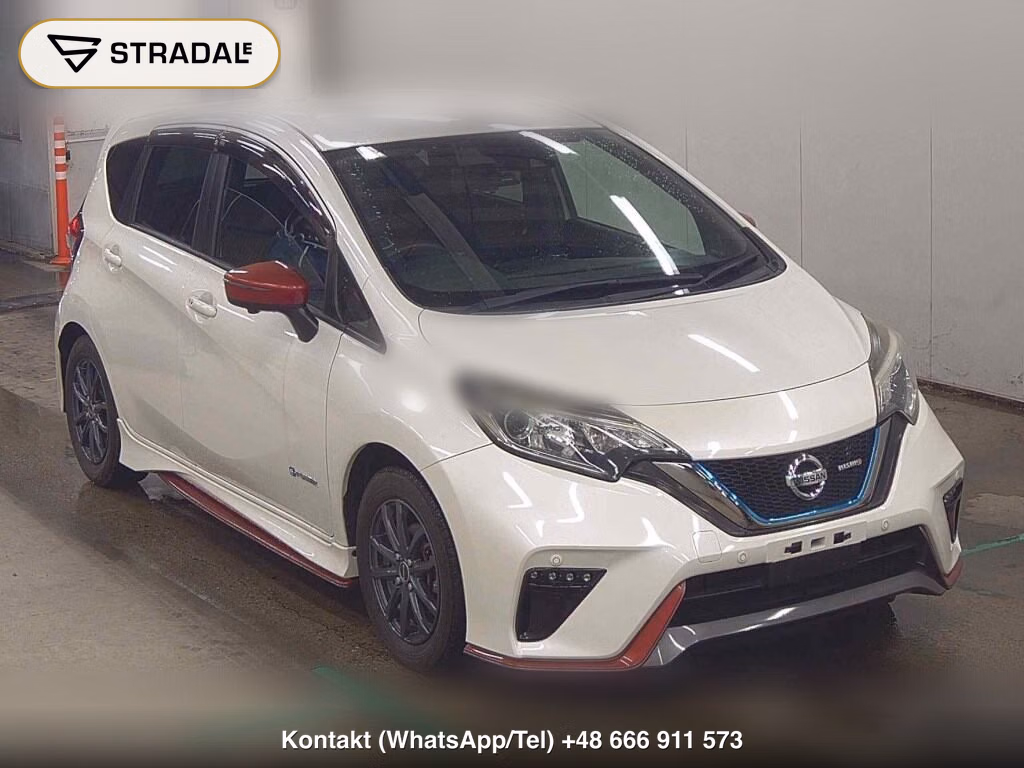 NISSAN NOTE E-POWER NISMO 2018, aukcja z Japonii, zdjęcie 1
