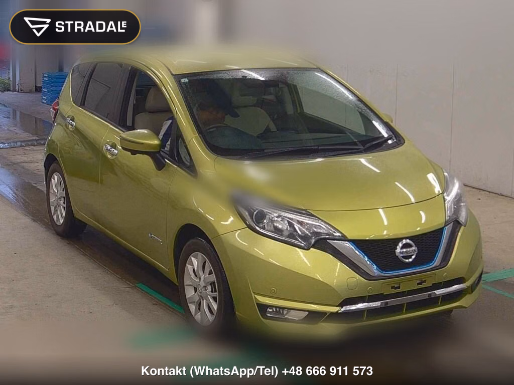 NISSAN NOTE E-POWER MEDALIST 2016, aukcja z Japonii, zdjęcie 1