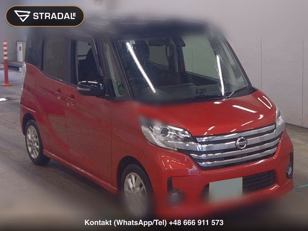 NISSAN DAYZ ROOX HIGHWAY STAR X 2015, aukcja z Japonii, zdjęcie 1