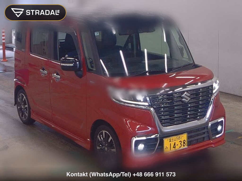 SUZUKI SPACIA CUSTOM HYBRID XS 2021, aukcja z Japonii, zdjęcie 1