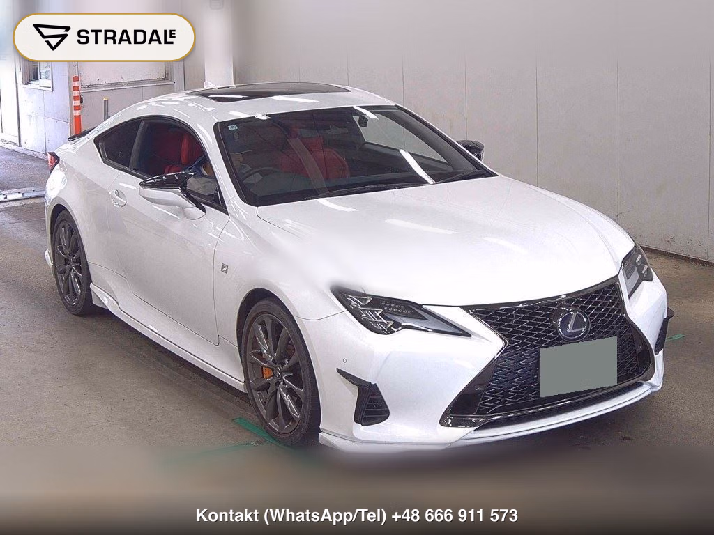 LEXUS RC RC300H F SPORT 2020, aukcja z Japonii, zdjęcie 1