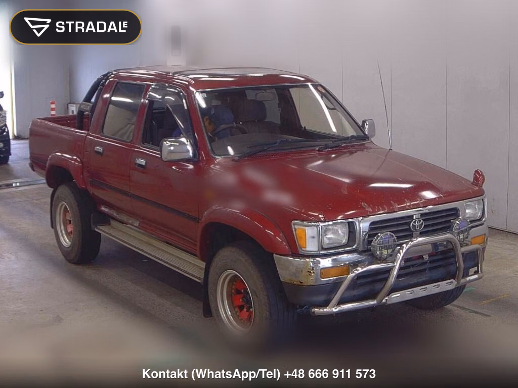 TOYOTA HILUX PICK UP 4D 4WD DOUBLE CAB SSR-X 1997, aukcja z Japonii, zdjęcie 1
