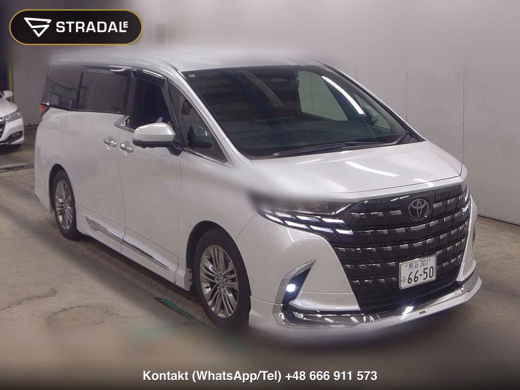 TOYOTA ALPHARD Z 2024, aukcja z Japonii, zdjęcie 1