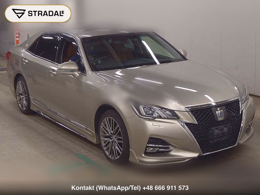 TOYOTA CROWN HYBRID 4WD ATHLETE G FOUR 2015, aukcja z Japonii, zdjęcie 1