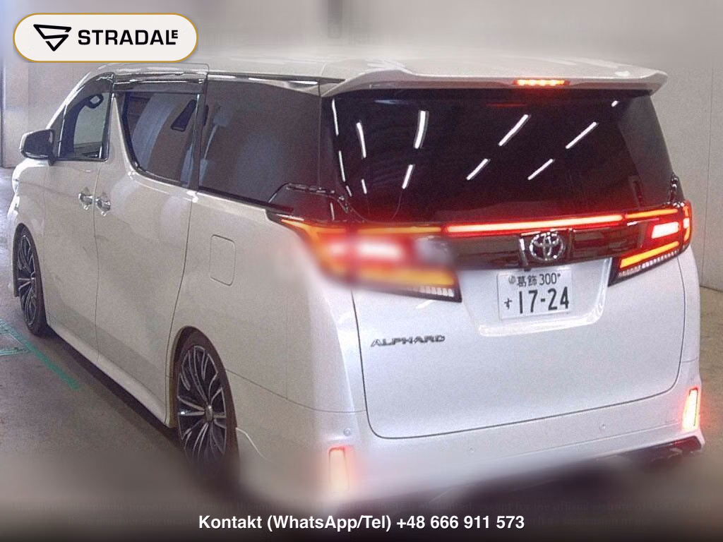 TOYOTA ALPHARD 2.5S A PACKAGE TYPE BLACK, miniaturka 3