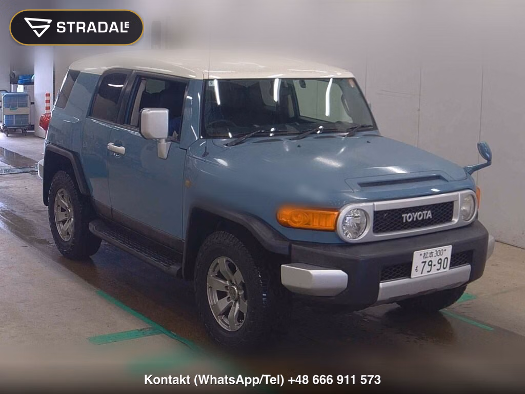 TOYOTA FJ CRUISER 4WD COLOR PACKAGE 2014, aukcja z Japonii, zdjęcie 1