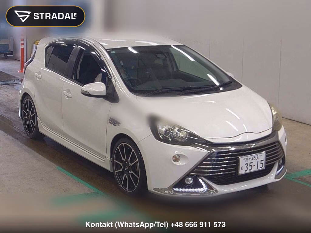 TOYOTA AQUA G GS 2016, aukcja z Japonii, zdjęcie 1