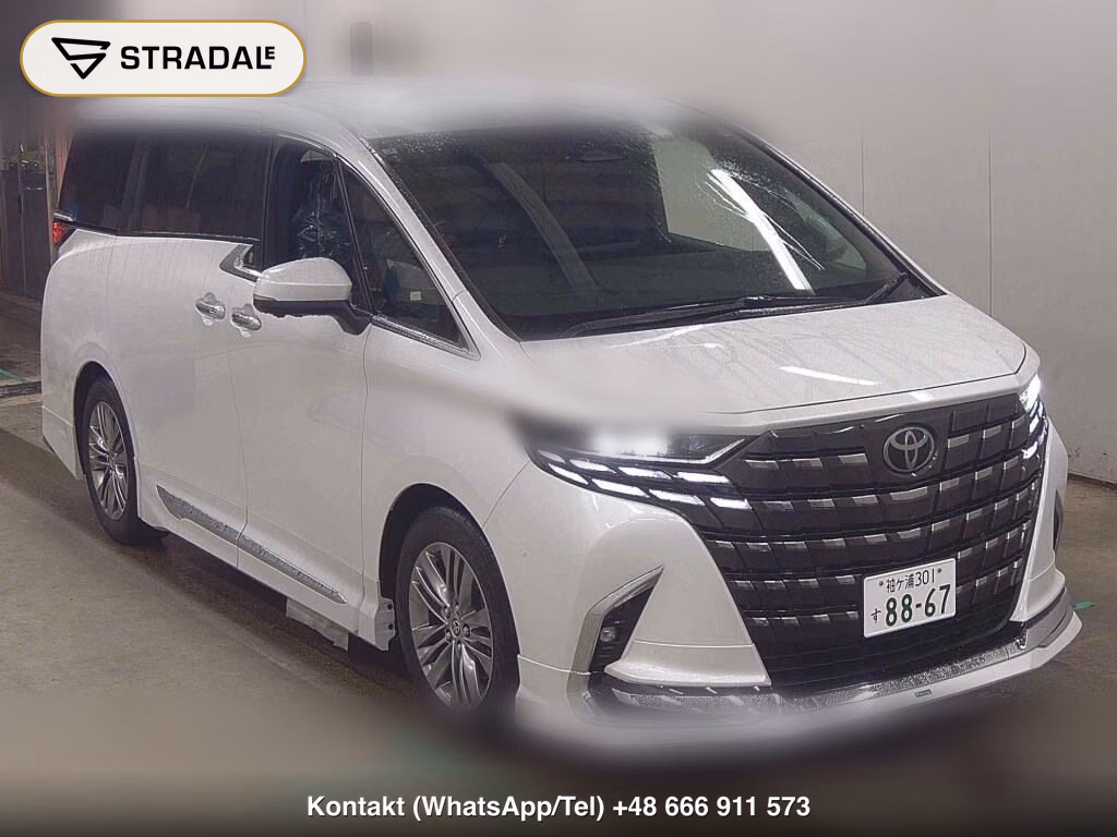 TOYOTA ALPHARD HYBRID Z 2025, aukcja z Japonii, zdjęcie 1