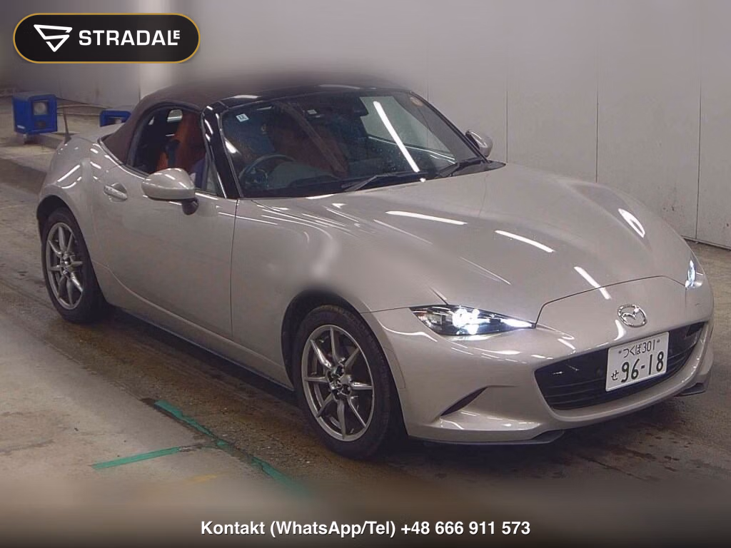 MAZDA ROADSTER BROWN TOP 2022, aukcja z Japonii, zdjęcie 1
