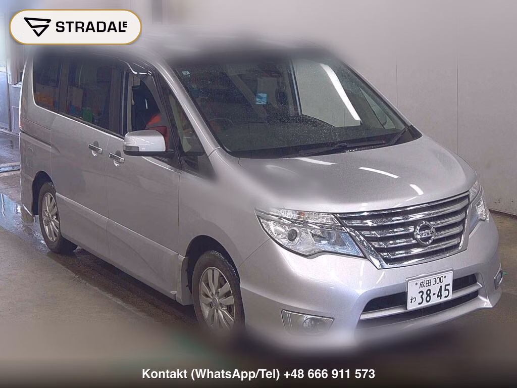 NISSAN SERENA 5D HIGHWAY STAR S EDITION 2015, aukcja z Japonii, zdjęcie 1