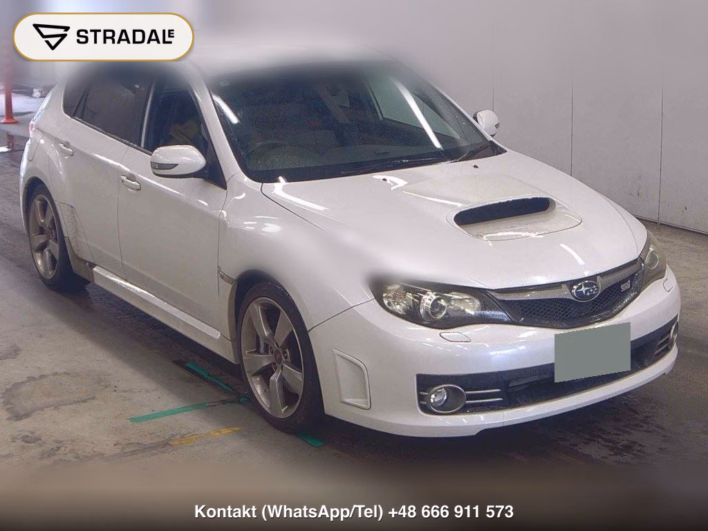 SUBARU IMPREZA 5D 4WD WRX STI 2009, aukcja z Japonii, zdjęcie 1