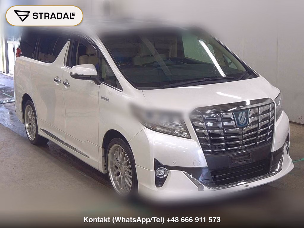 TOYOTA ALPHARD HYBRID 4WD G F PACKAGE 2016, aukcja z Japonii, zdjęcie 1