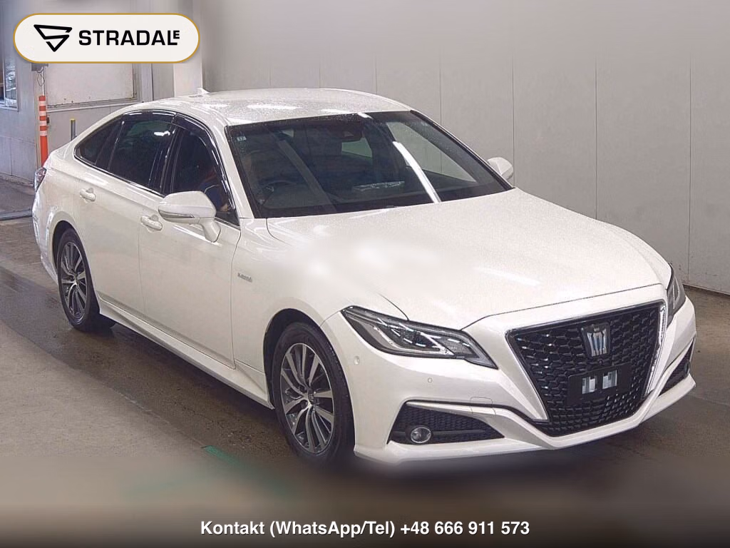 TOYOTA CROWN HYBRID S C PACKAGE 2019, aukcja z Japonii, zdjęcie 1