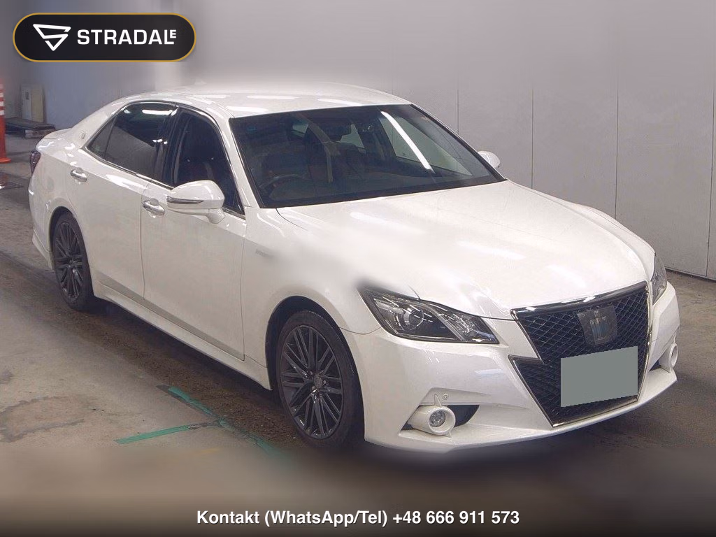 TOYOTA CROWN HYBRID ATHLETE S BLACK STYLE 2014, aukcja z Japonii, zdjęcie 1
