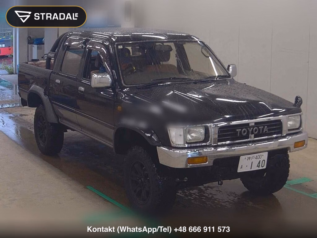 TOYOTA HILUX 4WD W CAB SSR-X WIDE 1997, aukcja z Japonii, zdjęcie 1