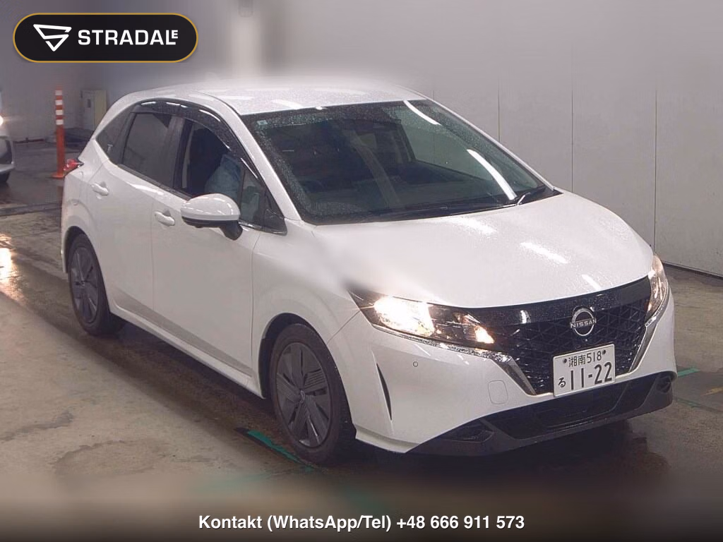 NISSAN NOTE X 2021, aukcja z Japonii, zdjęcie 1