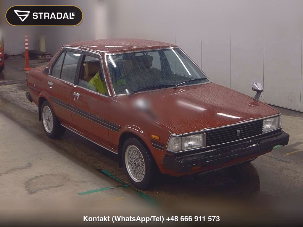 TOYOTA COROLLA 4D 1600GT 1981, aukcja z Japonii, zdjęcie 1