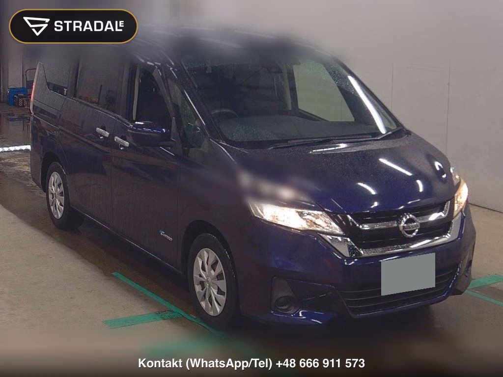 NISSAN SERENA 5D X 2016, aukcja z Japonii, zdjęcie 1
