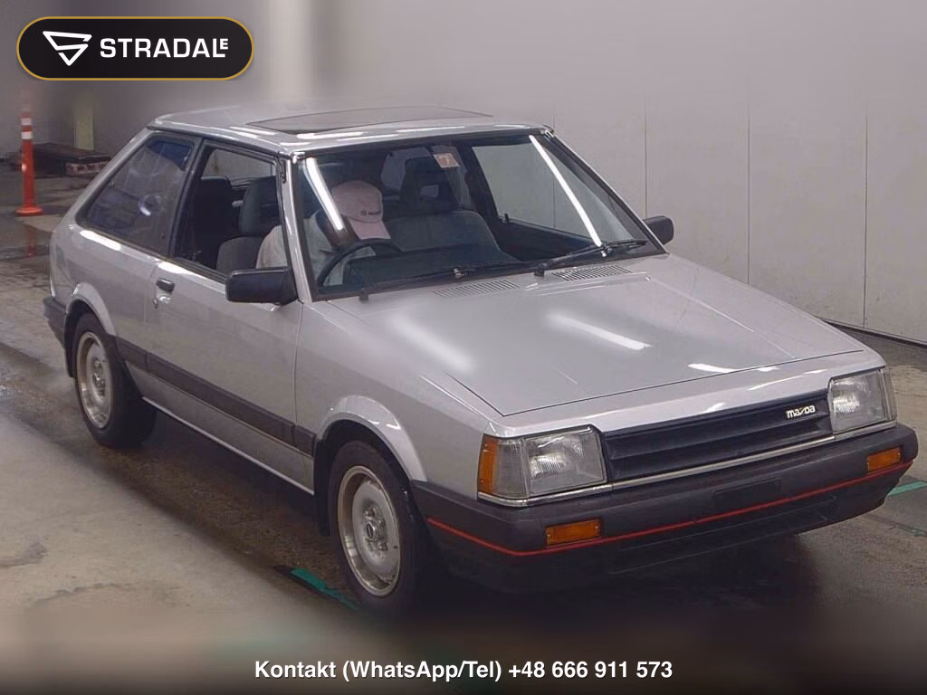MAZDA FAMILIA 3D 1983, aukcja z Japonii, zdjęcie 1