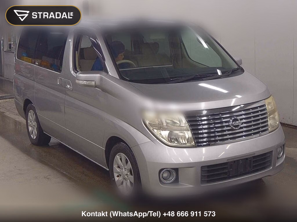 NISSAN ELGRAND 5D VG 2006, aukcja z Japonii, zdjęcie 1