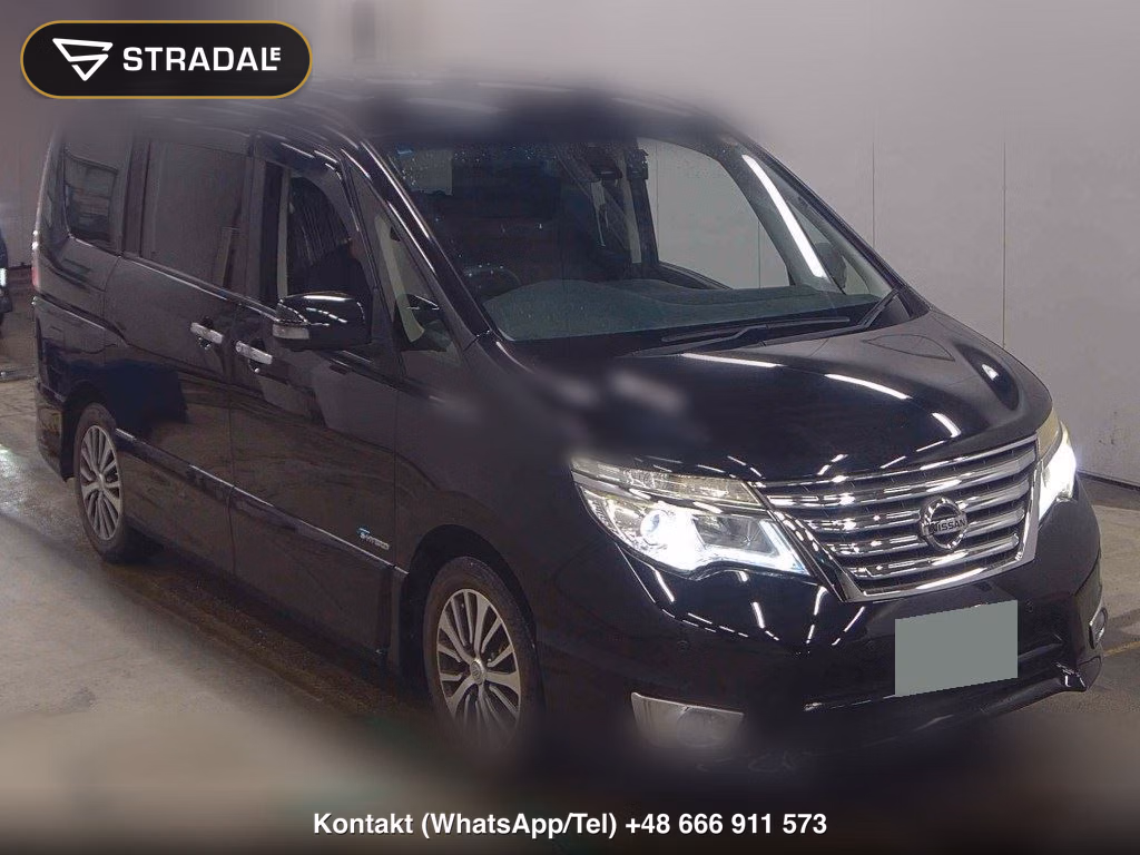 NISSAN SERENA 5D HIGHWAY STAR S-HYBRID ADVANCED SAFETY PA 2014, aukcja z Japonii, zdjęcie 1