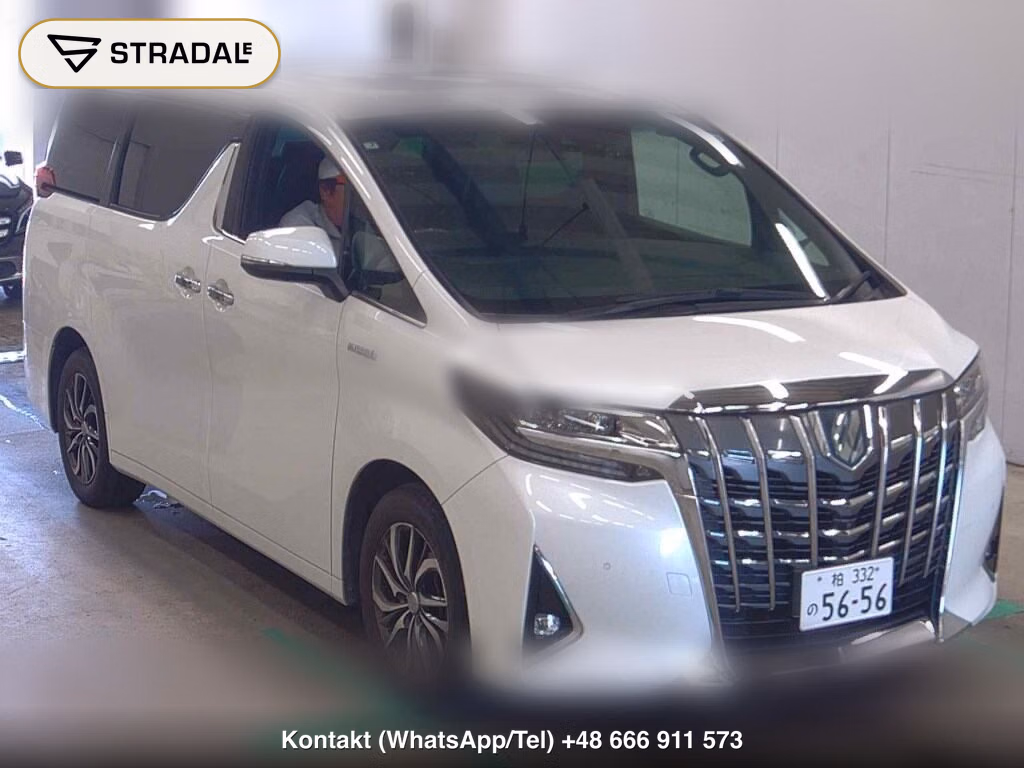 TOYOTA ALPHARD HYBRID 4WD EXECUTIVE LOUNGE 2019, aukcja z Japonii, zdjęcie 1
