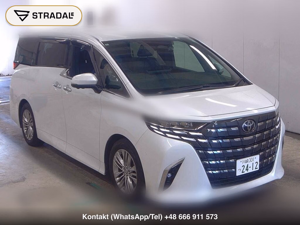 TOYOTA ALPHARD Z 2024, aukcja z Japonii, zdjęcie 1