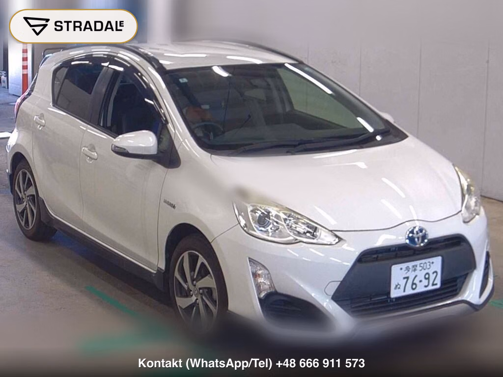 TOYOTA AQUA X-URBAN SOLID 2016, aukcja z Japonii, zdjęcie 1