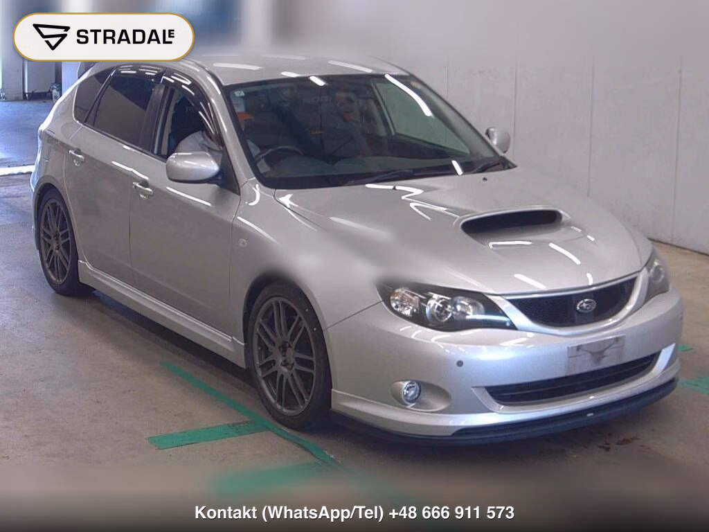 SUBARU IMPREZA 5D 4WD S-GT SPORT PACKAGE 2007, aukcja z Japonii, zdjęcie 1