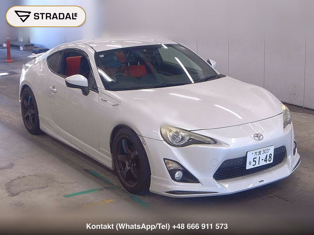 TOYOTA 86 GT LIMITED 2012, aukcja z Japonii, zdjęcie 1