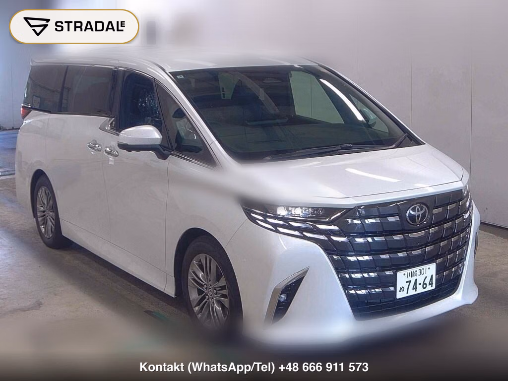 TOYOTA ALPHARD Z 2025, aukcja z Japonii, zdjęcie 1