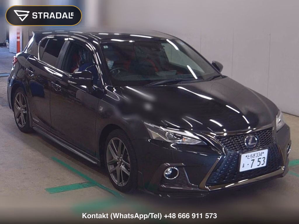 LEXUS CT CT200H F SPORT 2020, aukcja z Japonii, zdjęcie 1