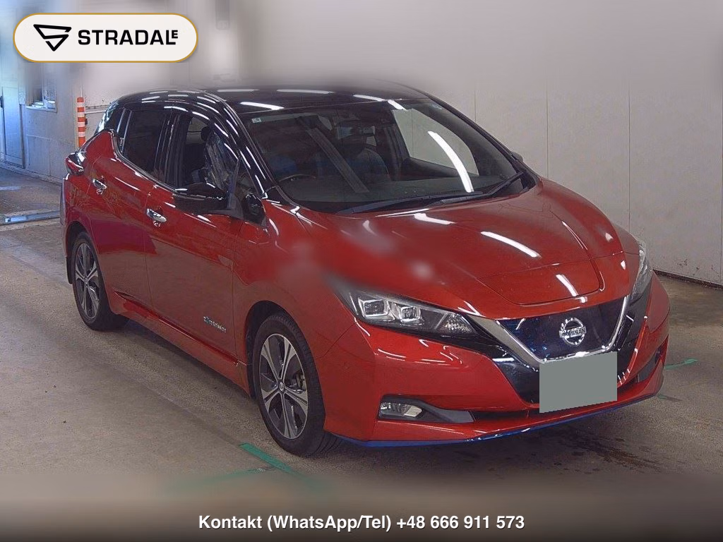NISSAN LEAF E+ G 2019, aukcja z Japonii, zdjęcie 1