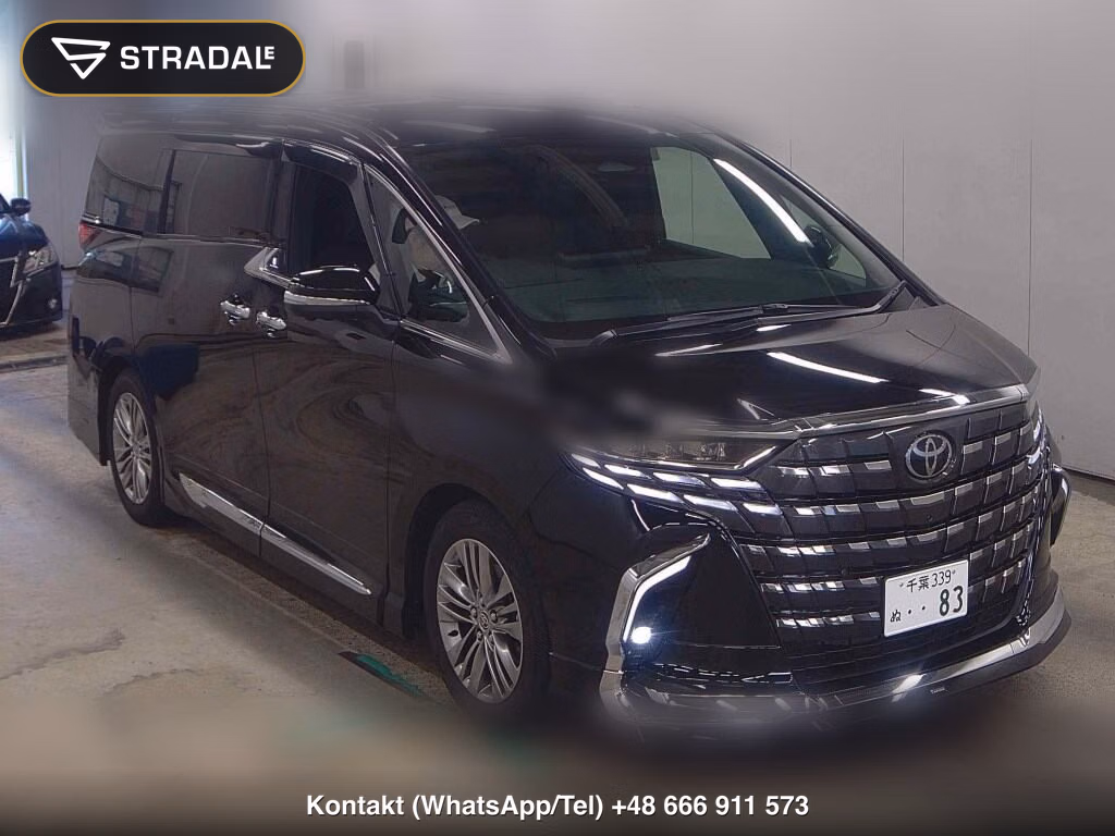 TOYOTA ALPHARD Z 2026, aukcja z Japonii, zdjęcie 1