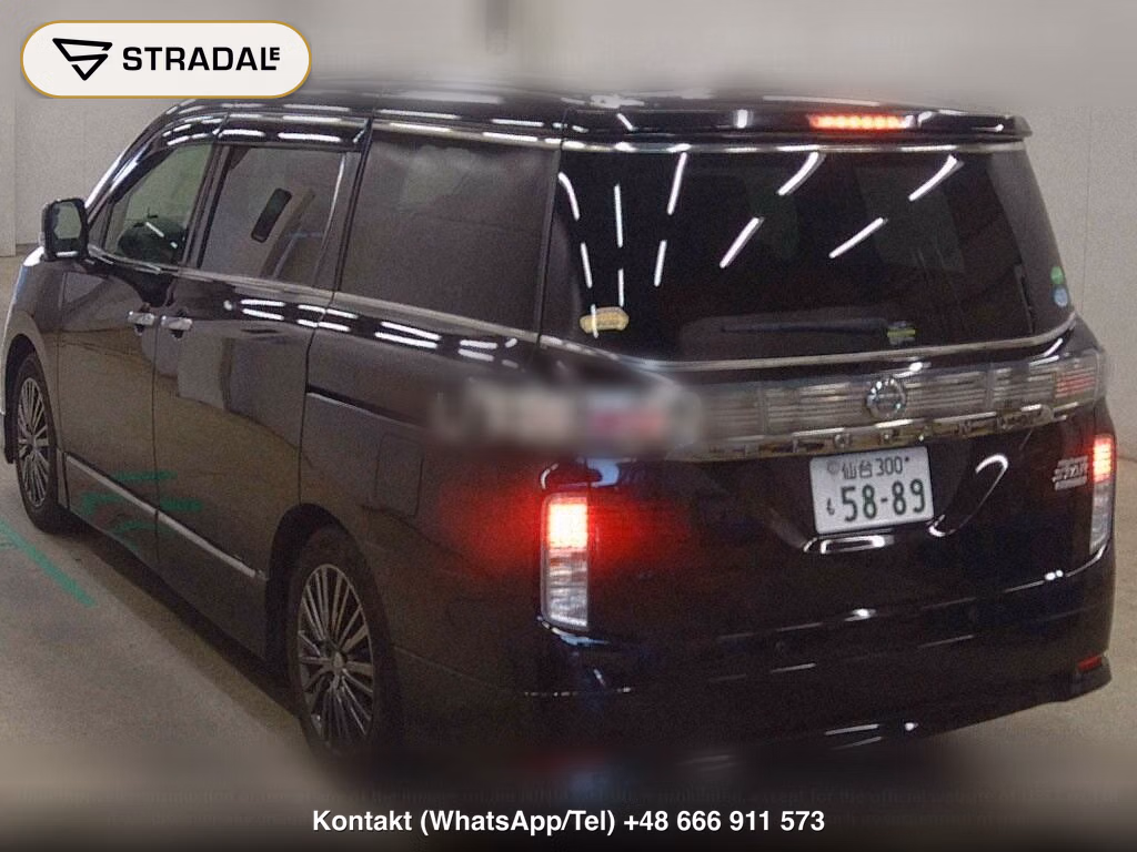 NISSAN ELGRAND 5D 4WD 350 HIGHWAY STAR PREMIUM URBAN CHROME, miniaturka 3