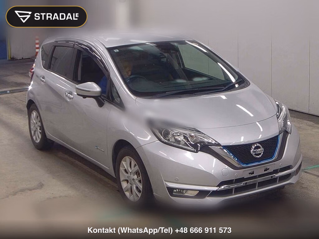 NISSAN NOTE E-POWER MEDALIST 2017, aukcja z Japonii, zdjęcie 1