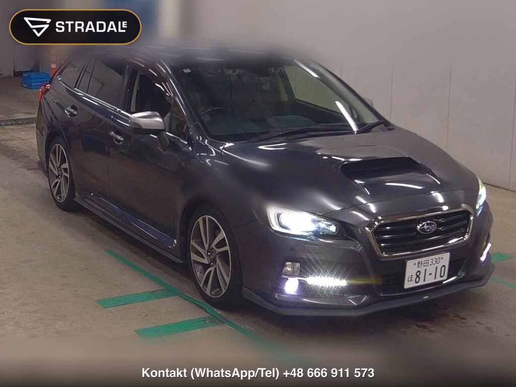 SUBARU LEVORG 4WD 1.6GT-S EYESIGHT 2016, aukcja z Japonii, zdjęcie 1