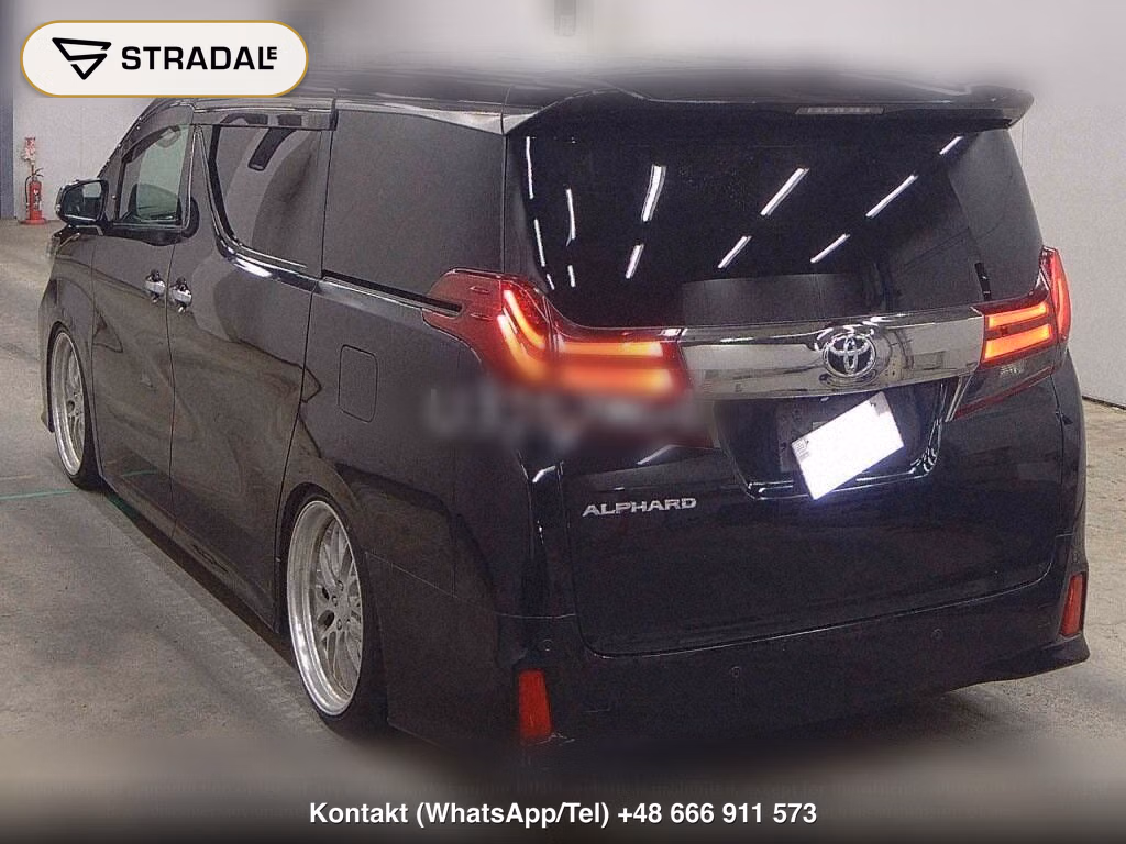 TOYOTA ALPHARD 2.5S A PACKAGE TYPE BLACK, miniaturka 3