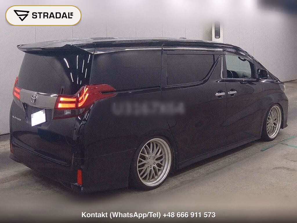 TOYOTA ALPHARD 2.5S A PACKAGE TYPE BLACK, miniaturka 6