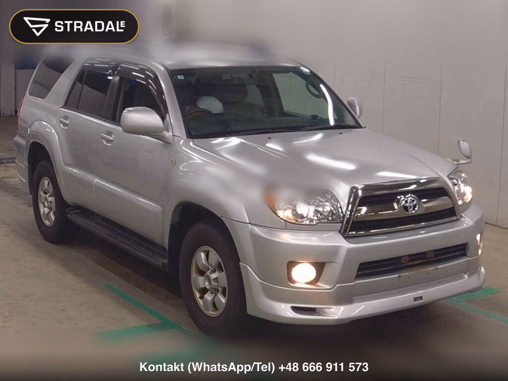 TOYOTA HILUX SURF 5D 4WD SSR-X LIMITED 2007, aukcja z Japonii, zdjęcie 1