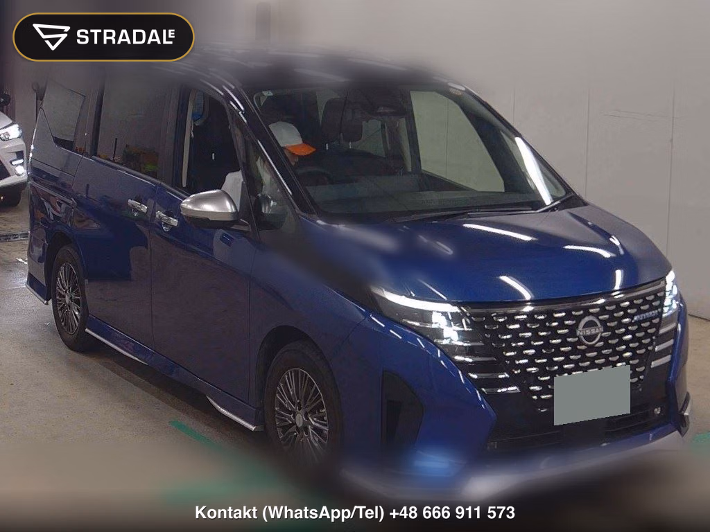 NISSAN SERENA 5D AUTECH 2023, aukcja z Japonii, zdjęcie 1