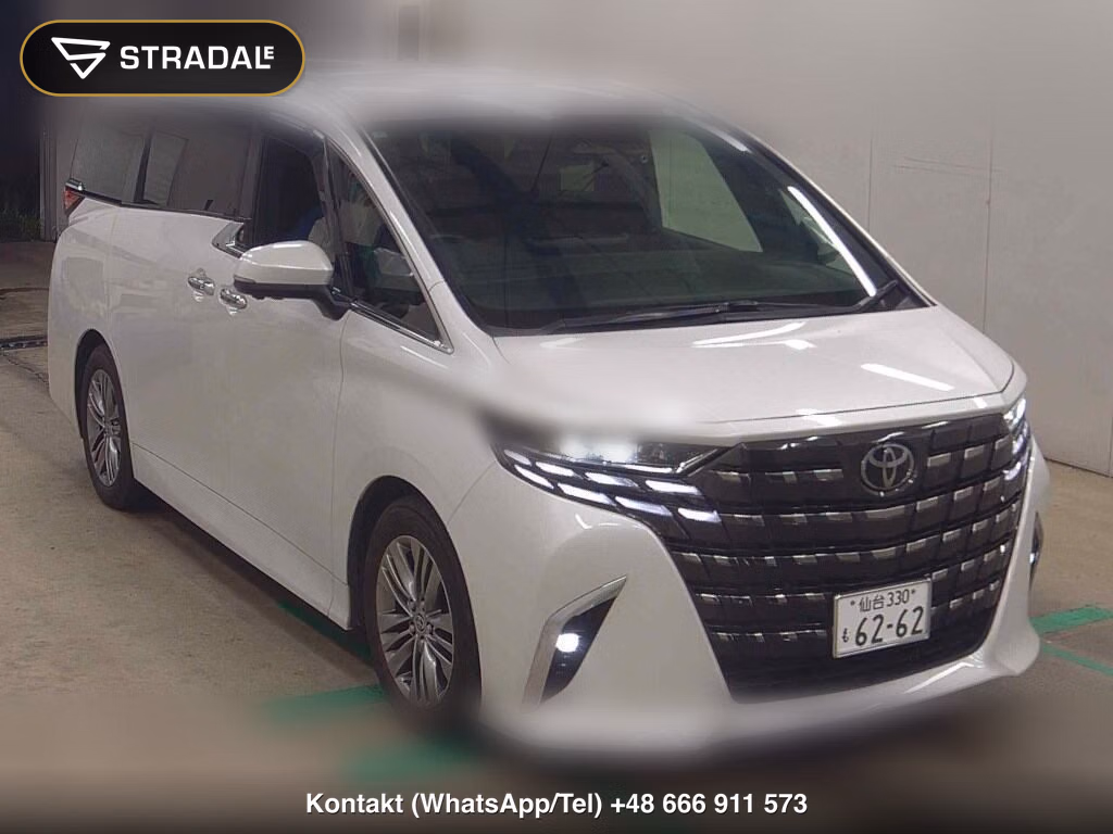TOYOTA ALPHARD Z 2024, aukcja z Japonii, zdjęcie 1